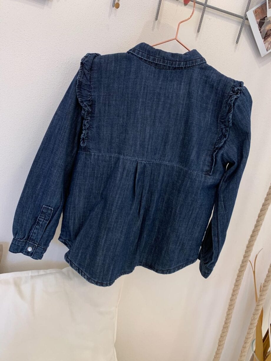Shop Online Camicia bimba jeans rouches Souvenir kids
