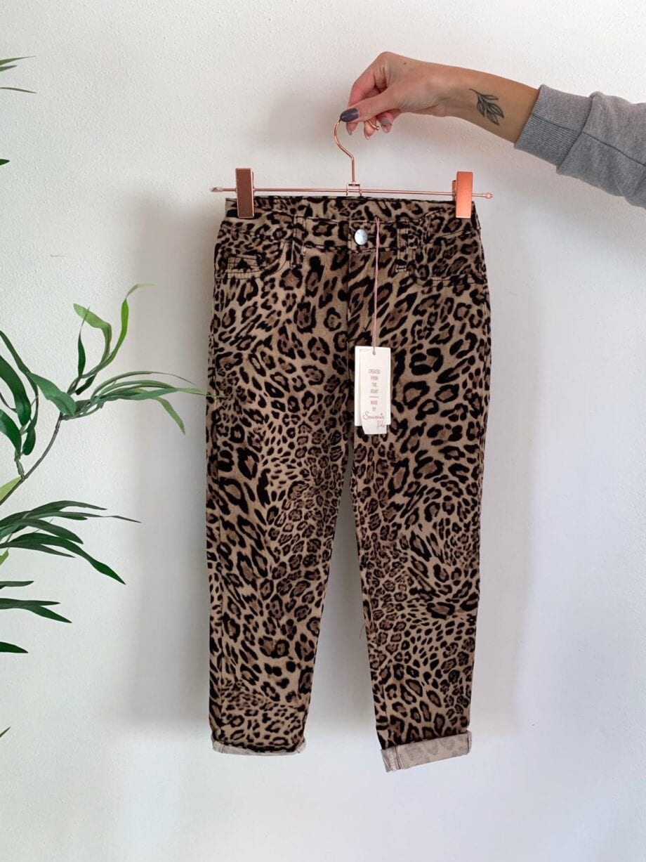 Shop Online Jeans leopardati Souvenir Kids