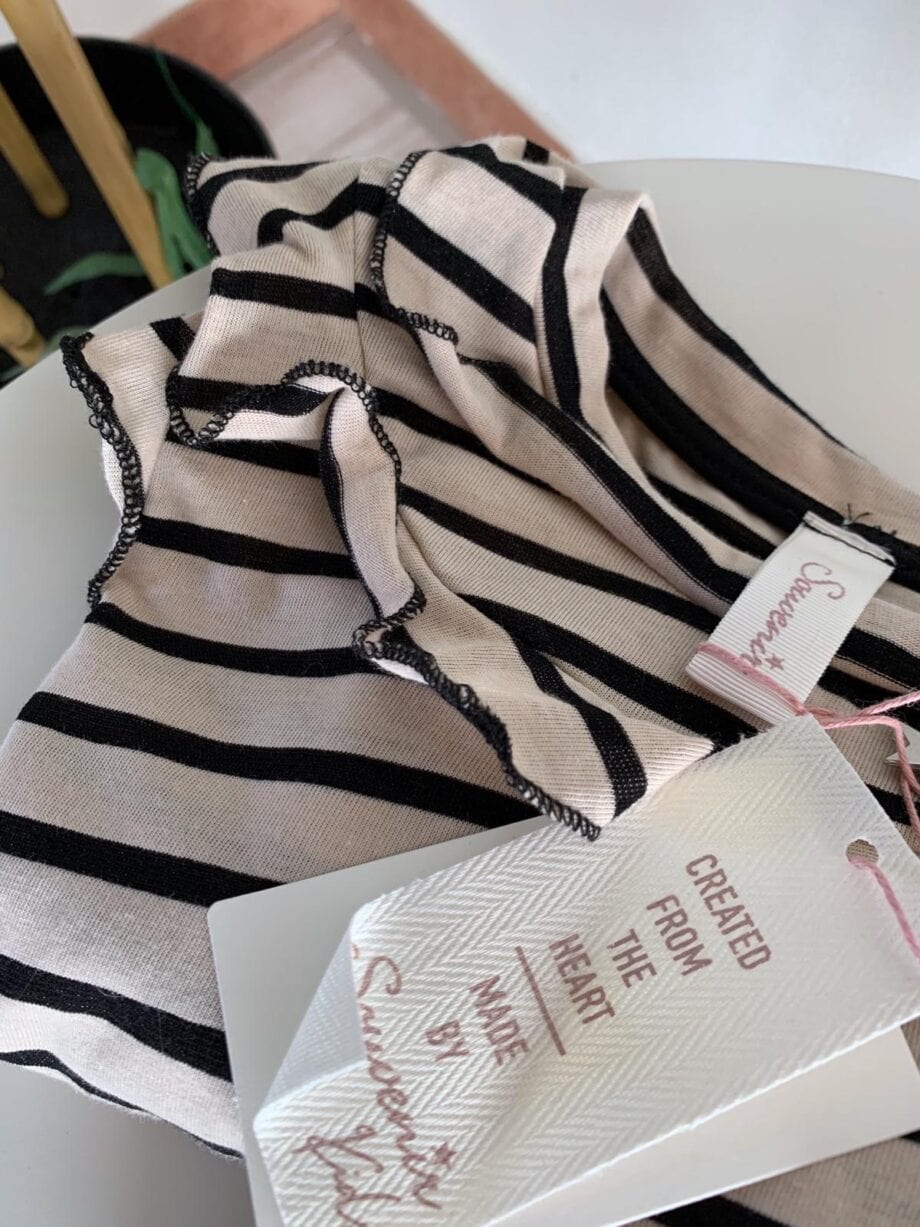 Shop Online Maglietta a righe con rouches Souvenir Kids