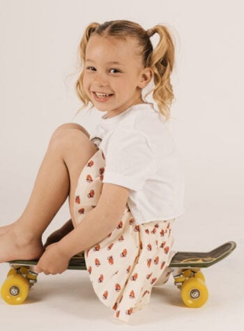 Shop Online Gonnellina panna Rolling Stones Souvenir Kids