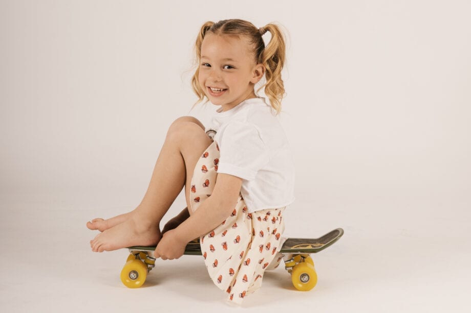 Shop Online Gonnellina panna Rolling Stones Souvenir Kids