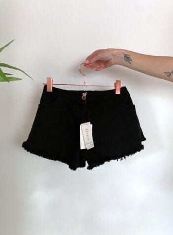 Shop Online Short nero a campanella Souvenir Kids