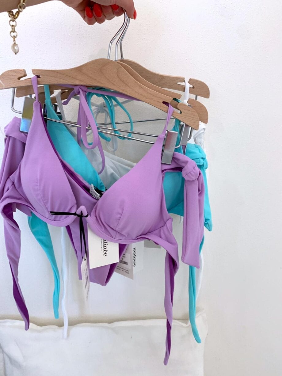 Bikini slip coffe cream lilla Matinée