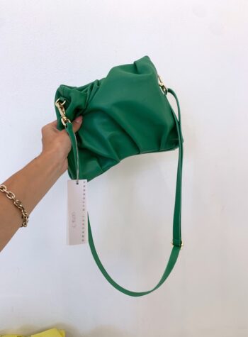 Shop Online Pochette puffy gialla con tracolla Bhag