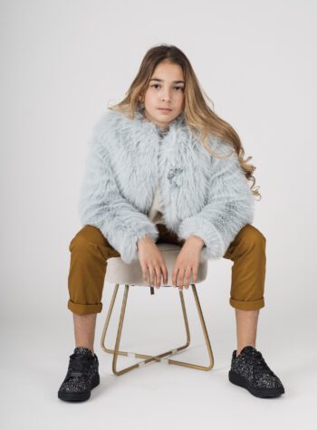 Shop Online Pantalone senape con cintura Souvenir Kids