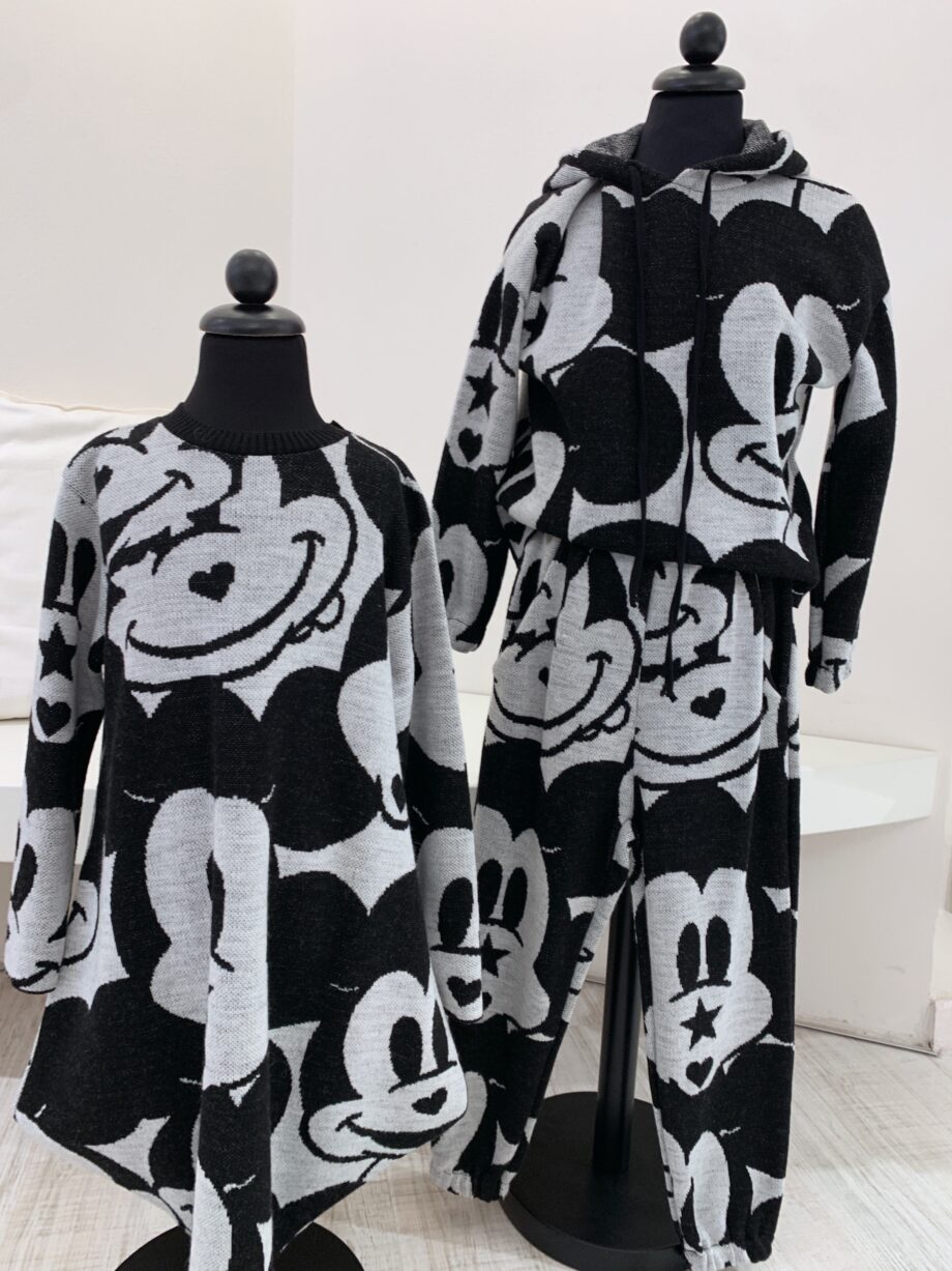 Shop Online Pantalone in maglia stampa topolino Souvenir Kids