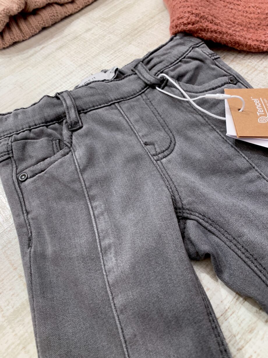 Shop Online Jeans skinny grigio a zampa Name it