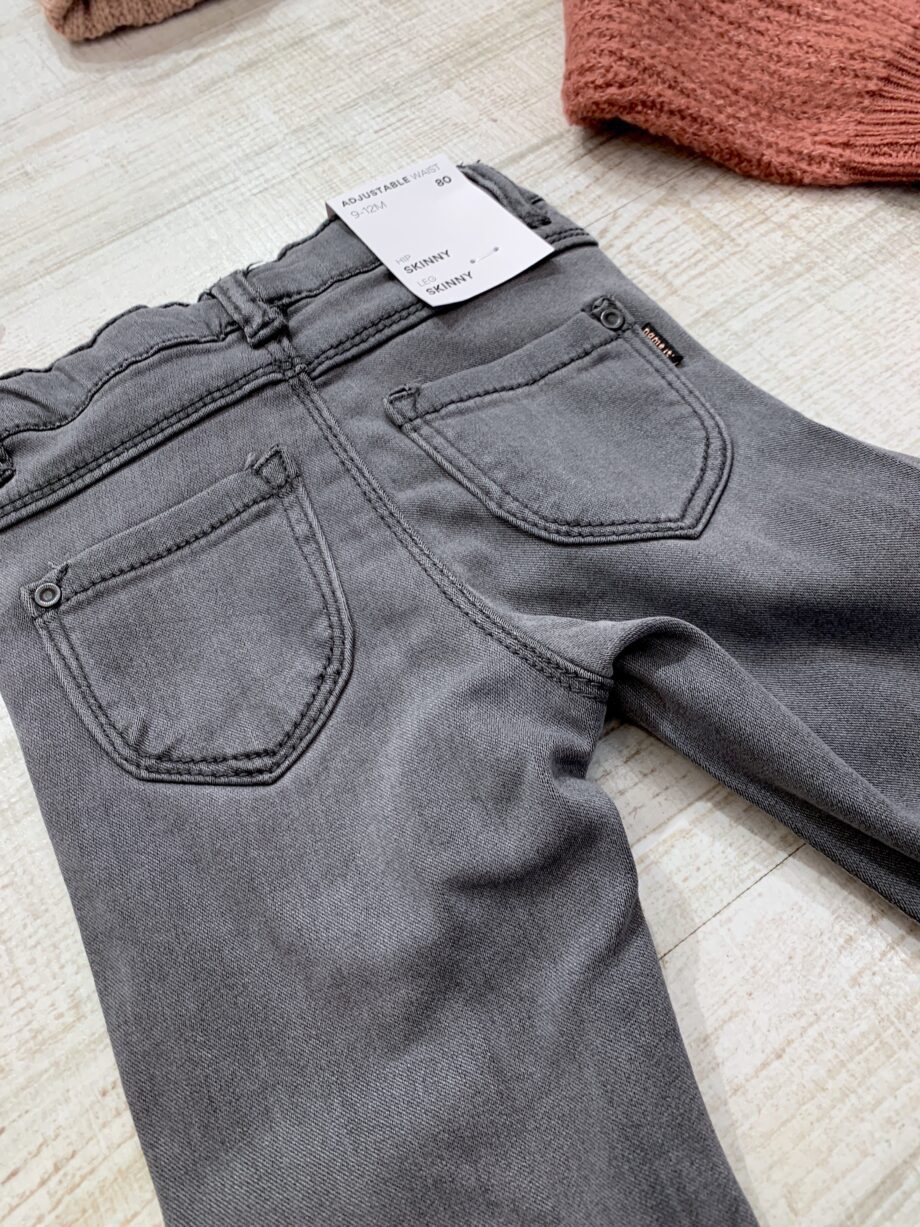 Shop Online Jeans skinny grigio a zampa Name it