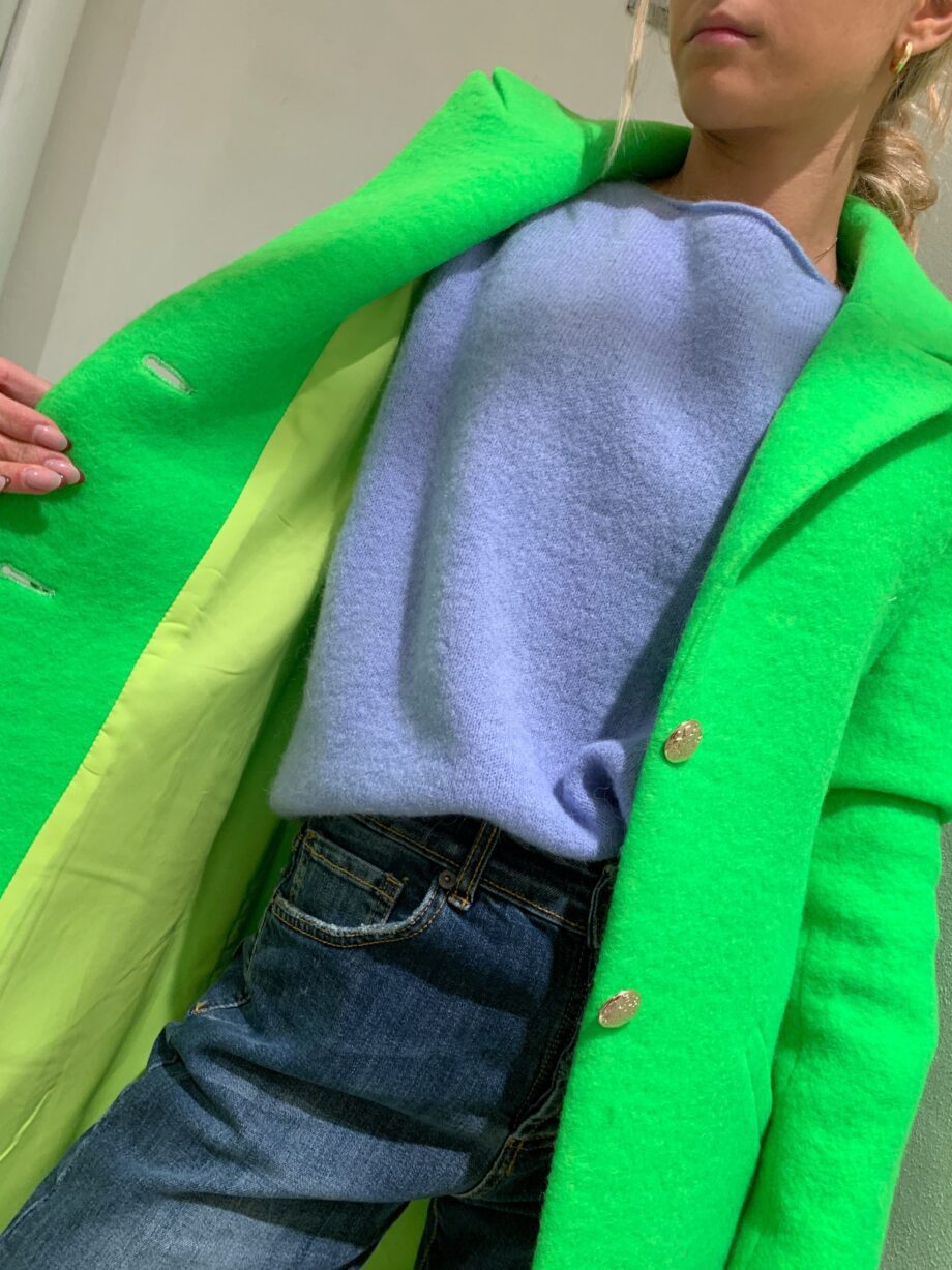 Shop Online Cappotto verde fluo Souvenir