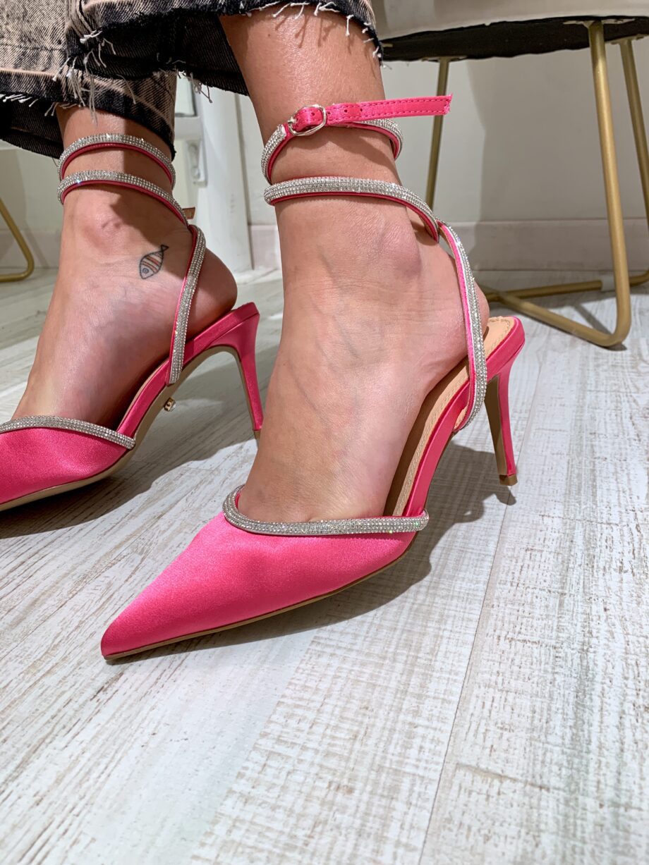 Shop Online Decolleté slingback Zahara rosa Twentyfourhaitch