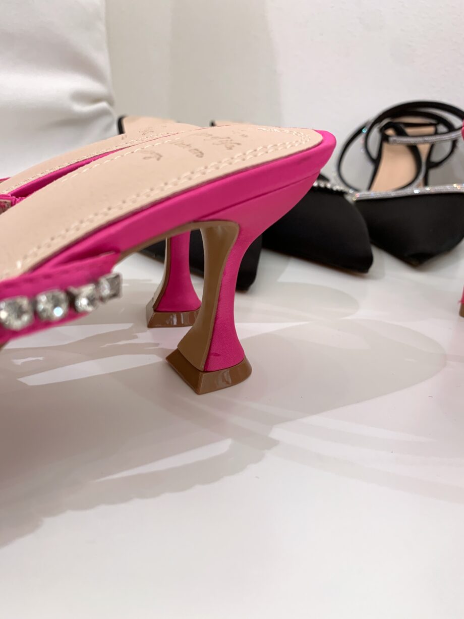 Shop Online Sabot mules Ioana fucsia Twentyfourhaitch