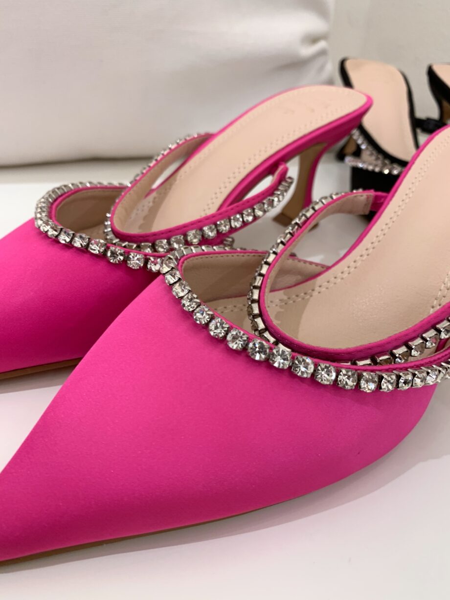 Shop Online Sabot mules Ioana fucsia Twentyfourhaitch