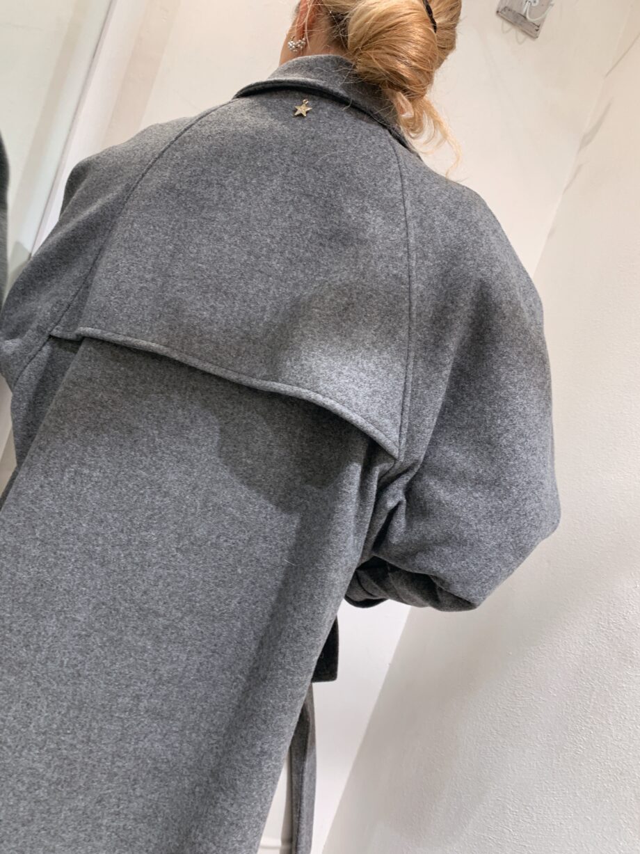 Shop Online Cappotto lungo over grigio Souvenir