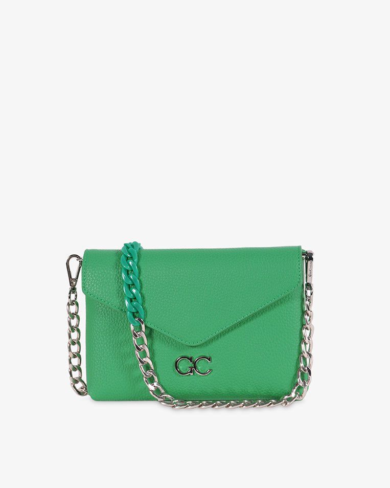 Shop Online Mini bag Emily verde Gio Cellini