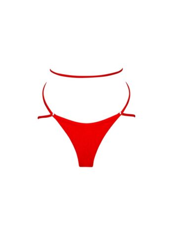 Bikini slip Emma rainbow laminato rosso Matinée