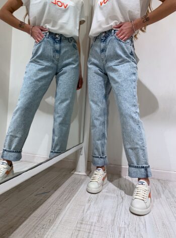 Shop Online Jeans chiaro Piper effetto marmorizzato Vicolo