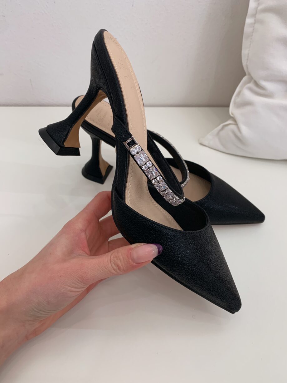 Shop Online Sabot mules Lucy nero Twentyfourhaitch