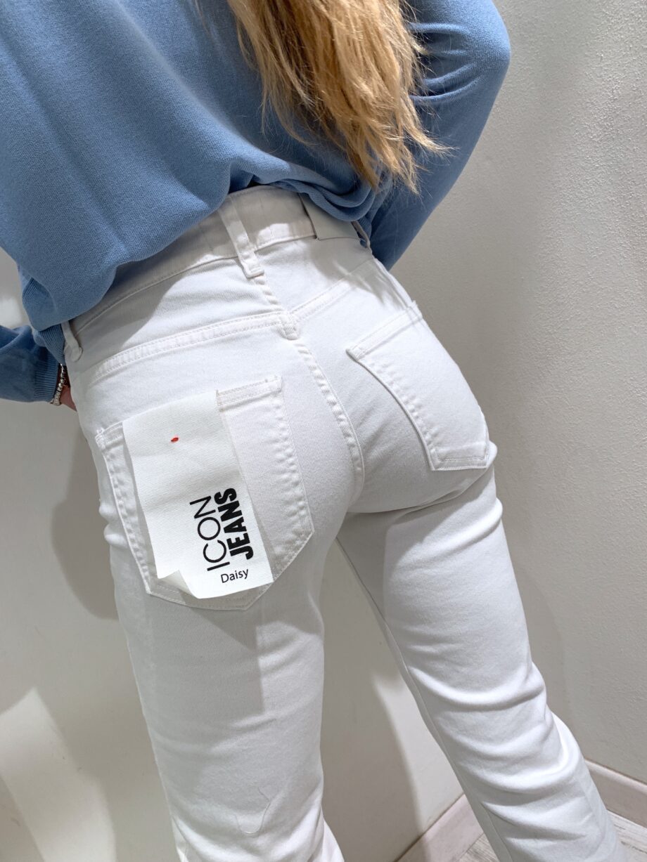 Shop Online Jeans bianco morbido rovescia Vicolo