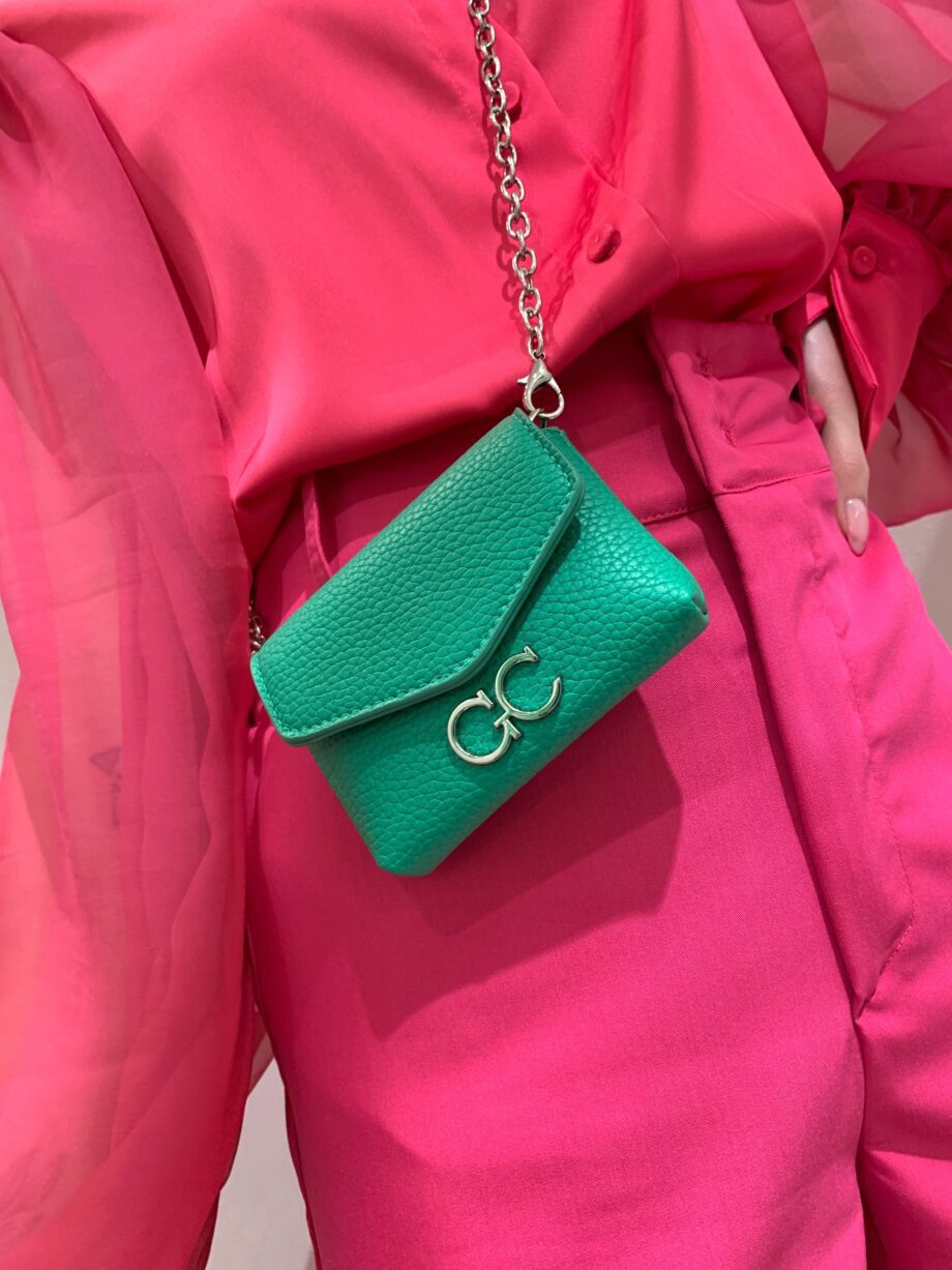 Shop Online Mini bag Emily micro verde Gio Cellini