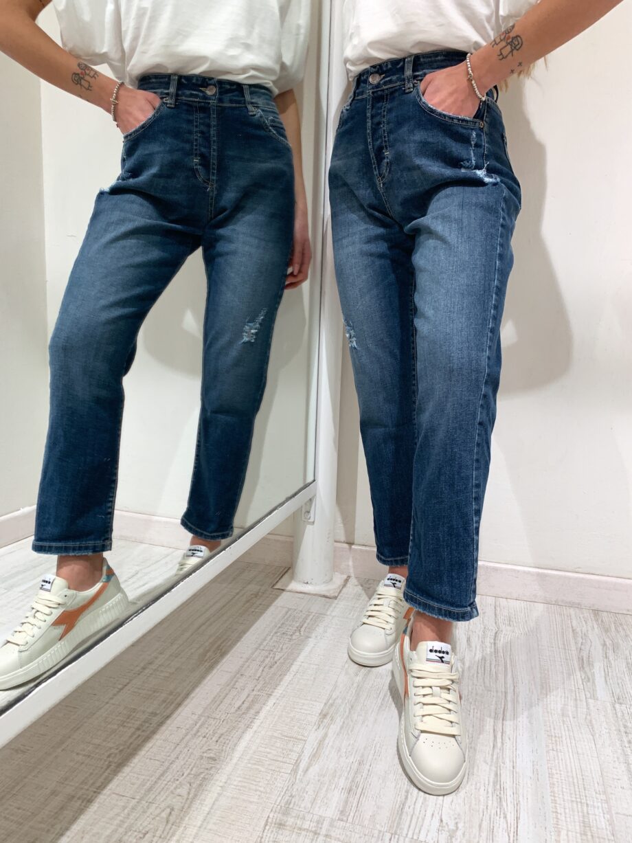 Shop Online Jeans lavaggio scuro boyfriend Souvenir