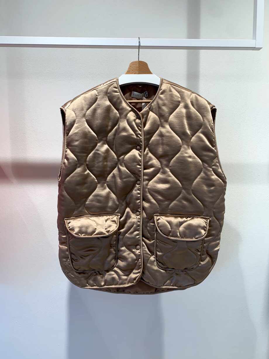 Shop Online Gilet piumino over beige Have One