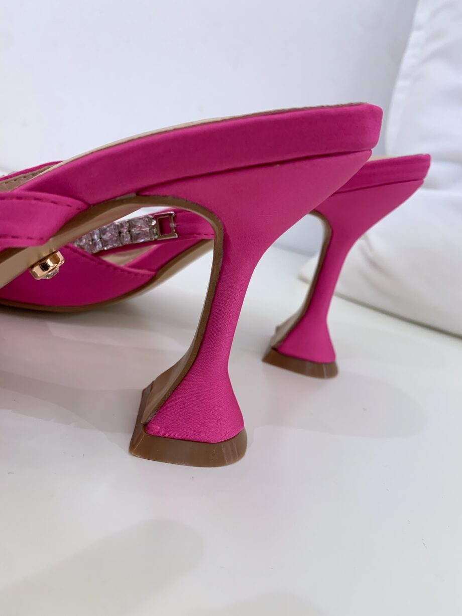 Shop Online Sabot mules Lucy fucsia Twentyfourhaitch