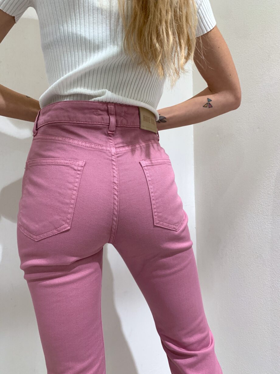 Shop Online Jeans a zampetta malva HaveOne