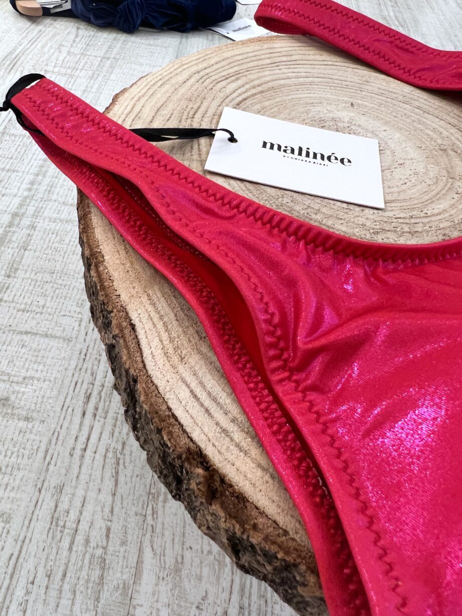 Shop Online Bikini slip Emma rainbow laminato rosso Matinée