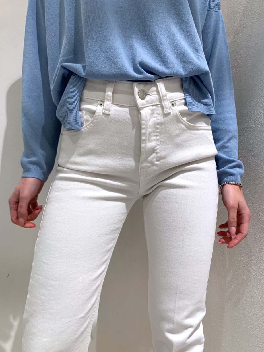 Shop Online Jeans bianco morbido rovescia Vicolo