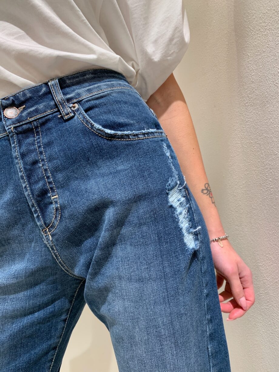 Shop Online Jeans lavaggio scuro boyfriend Souvenir