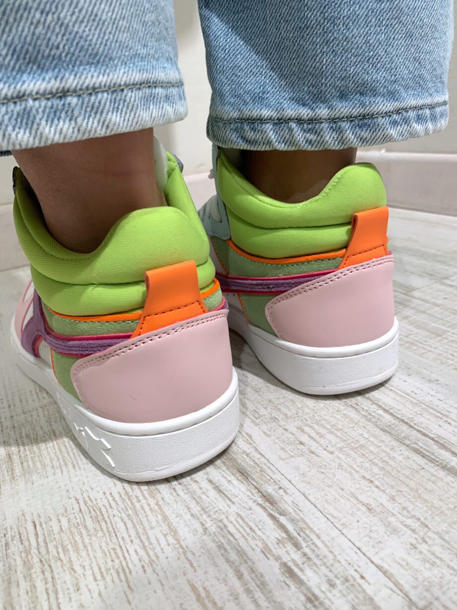 Shop Online Sneakers magic basket demi lime Diadora