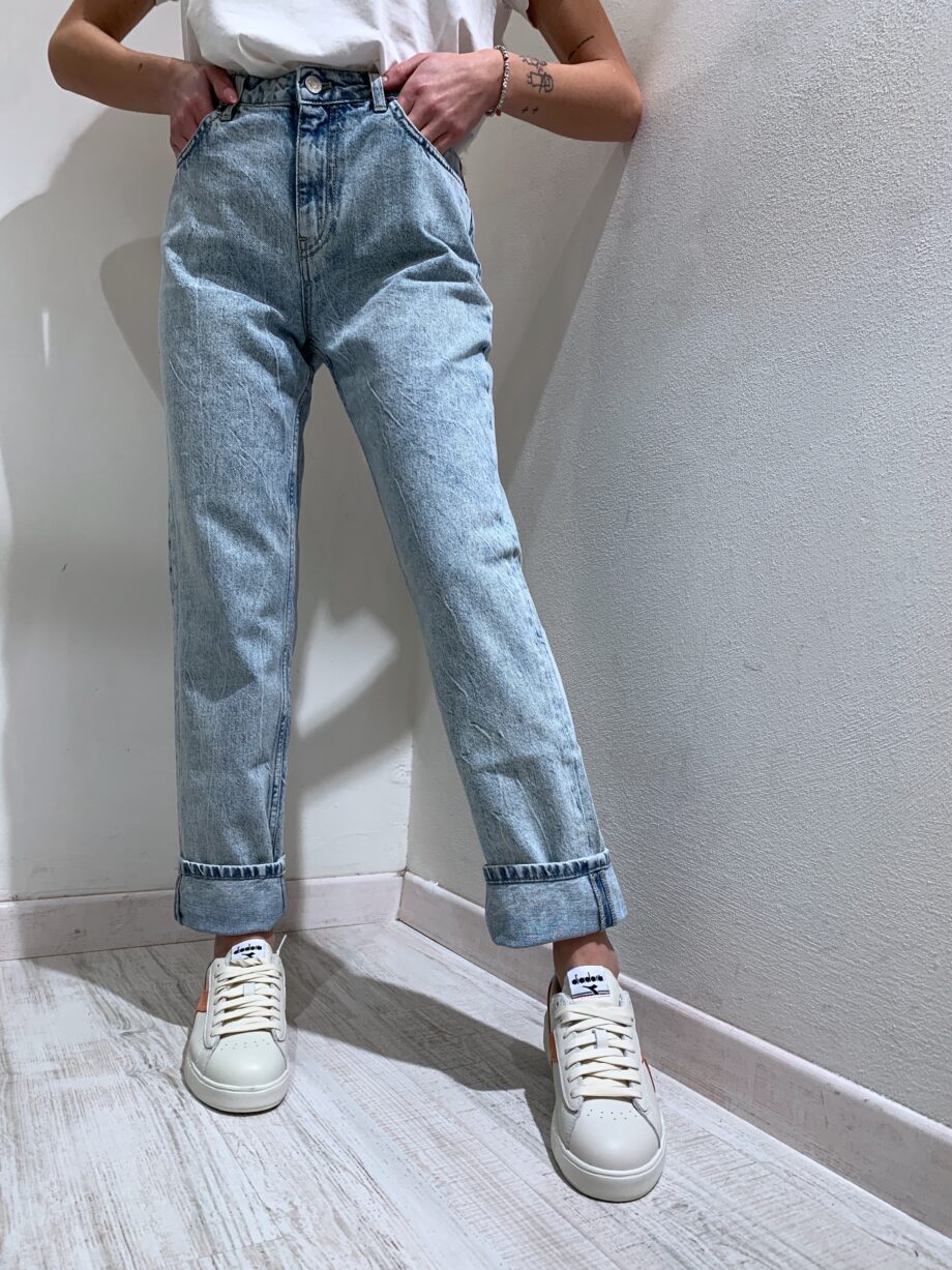 Shop Online Jeans chiaro Piper effetto marmorizzato Vicolo