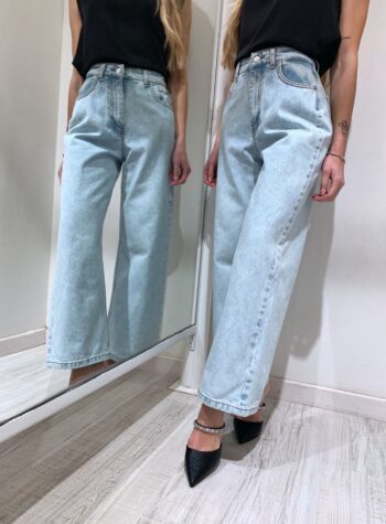 Shop Online Jeans palazzo corto Have One