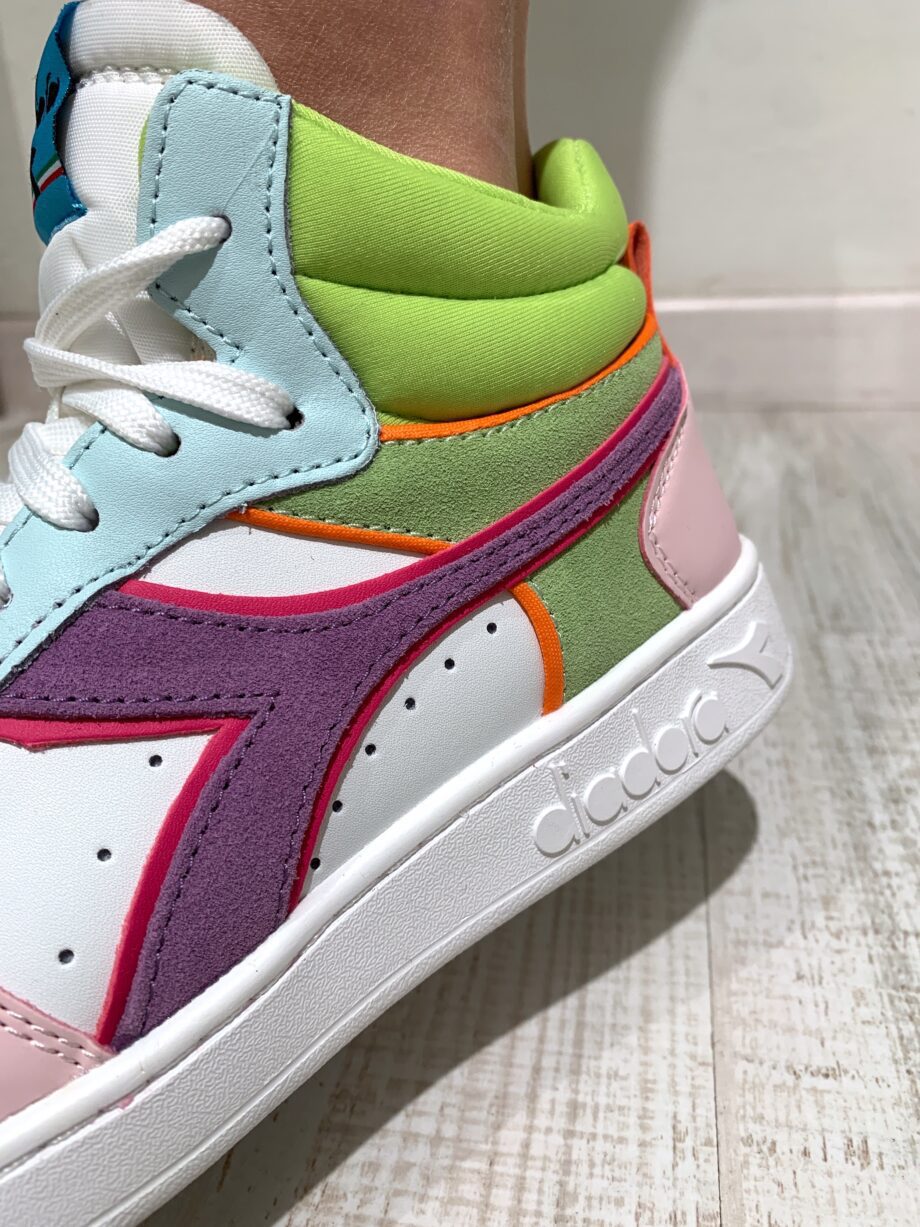 Shop Online Sneakers magic basket demi lime Diadora