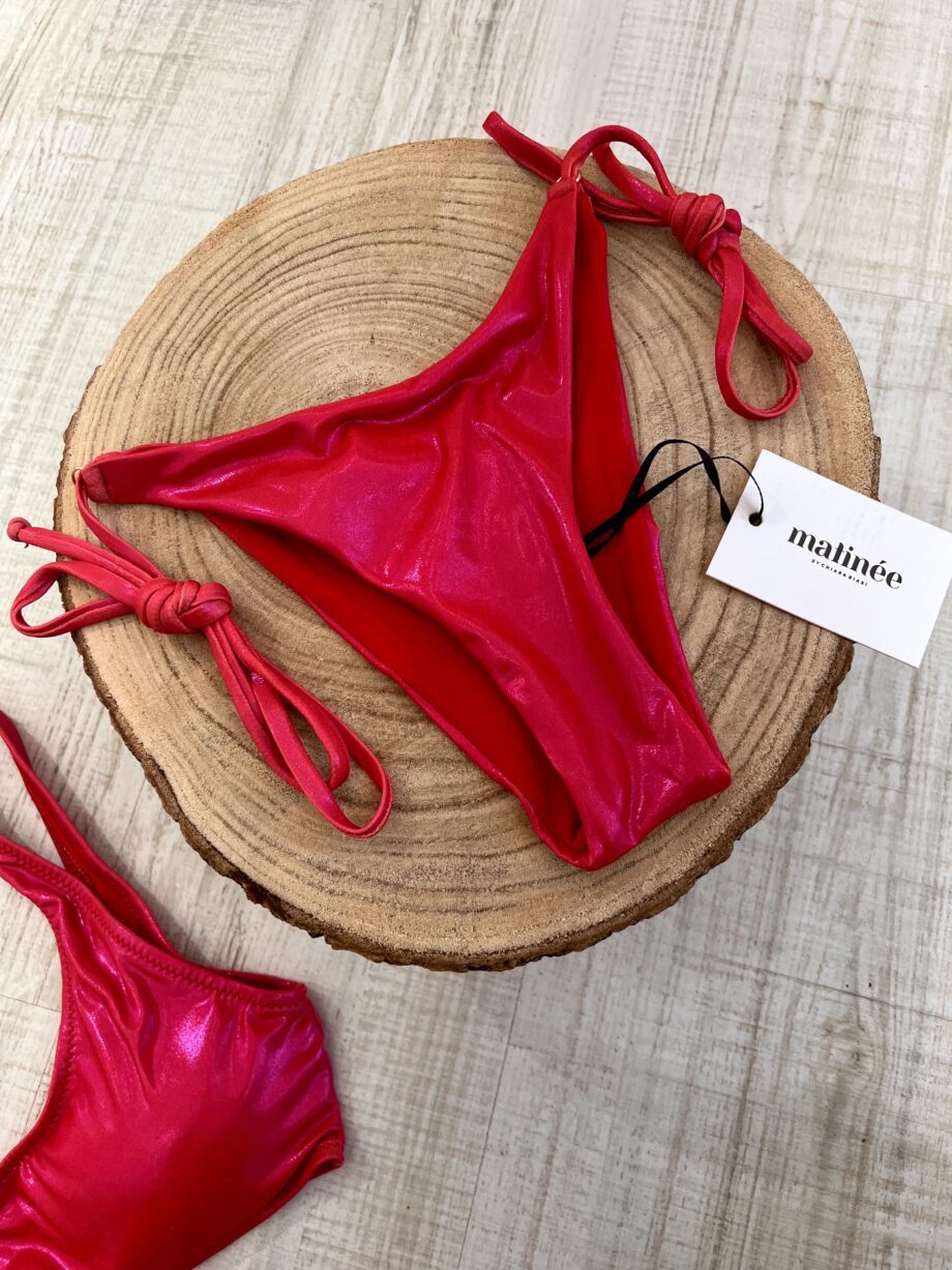 Shop Online Bikini slip Emma rainbow laminato rosso Matinée