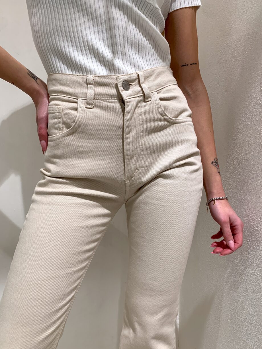 Shop Online Jeans a zampetta beige HaveOne