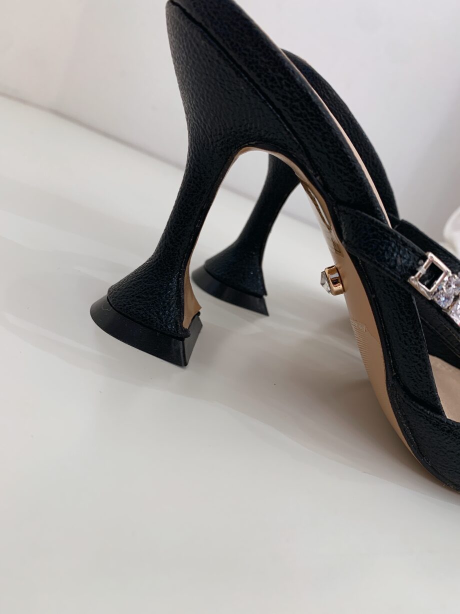 Shop Online Sabot mules Lucy nero Twentyfourhaitch