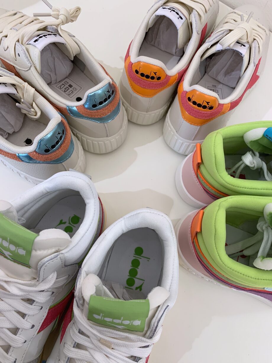 Shop Online Sneakers magic basket demi lime Diadora