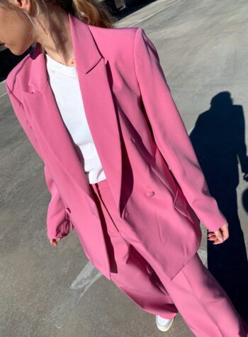 Shop Online Blazer doppiopetto rosa Have One