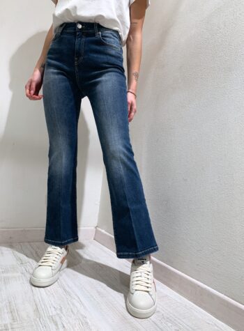 Shop Online Jeans Gisele scuro a zampetta Vicolo