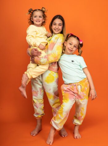Shop Online T-shirt acquamarina con ricamo occhietto Souvenir Kids