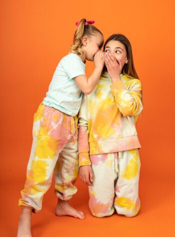 Shop Online Felpa tie dye con cappuccio Souvenir Kids