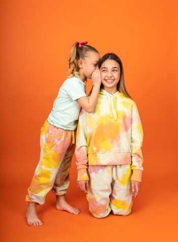 Shop Online Felpa tie dye con cappuccio Souvenir Kids