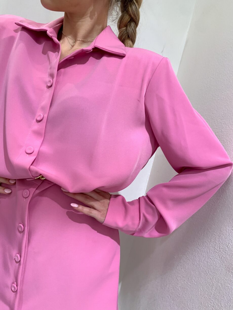 Shop Online Vestito camicia rosa bubble Have One