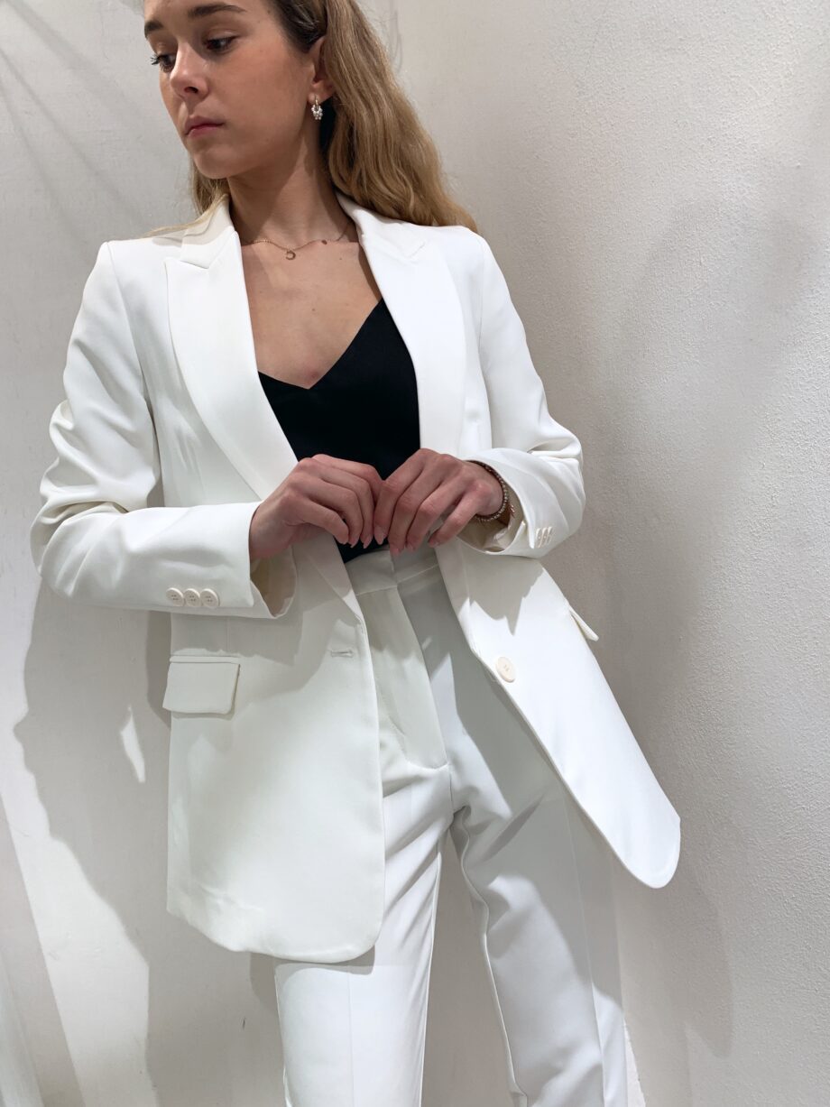 Shop Online Blazer un bottone bianco Vicolo