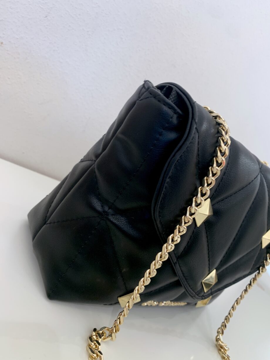 Shop Online Borsa mini Megan maxi borchie nera Gio Cellini