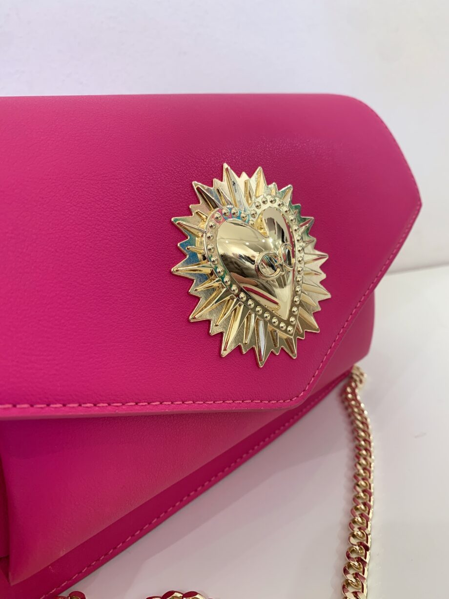 Shop Online Borsa Margot metal color fucsia Gio Cellini