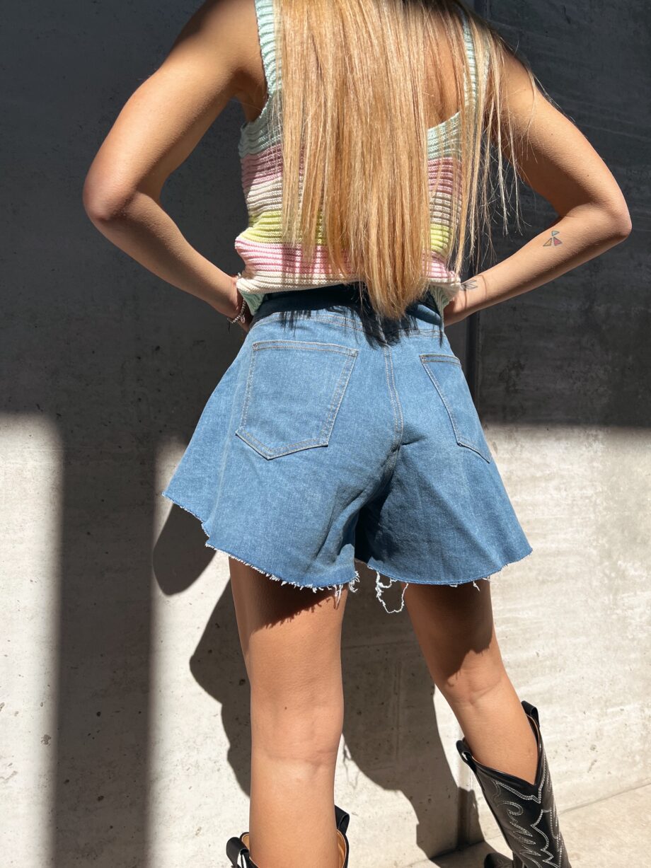 Shop Online Short in jeans ELETTRA a campanella Odì Odì