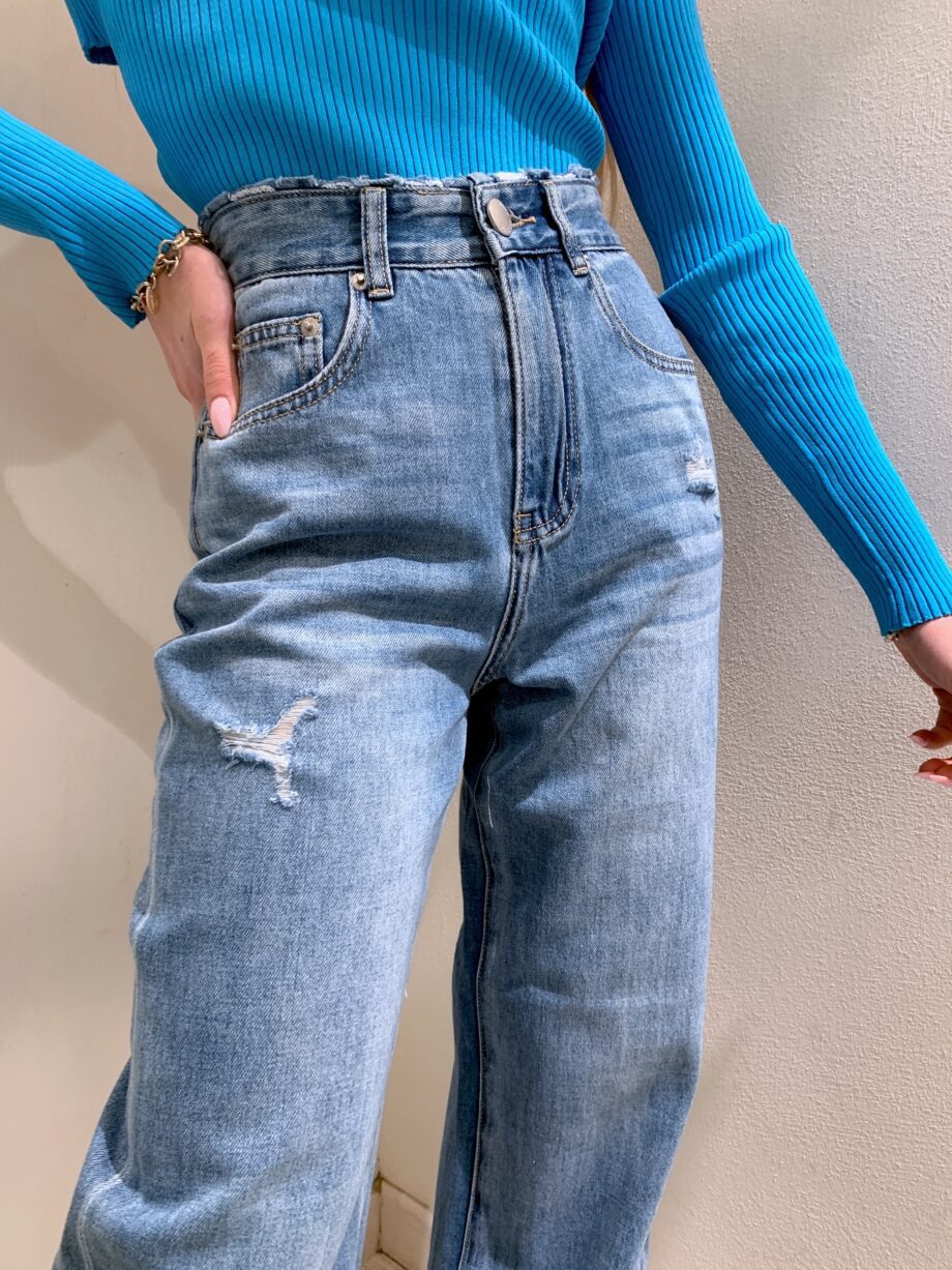Shop Online Jeans chiaro dritto e morbido Suncoo