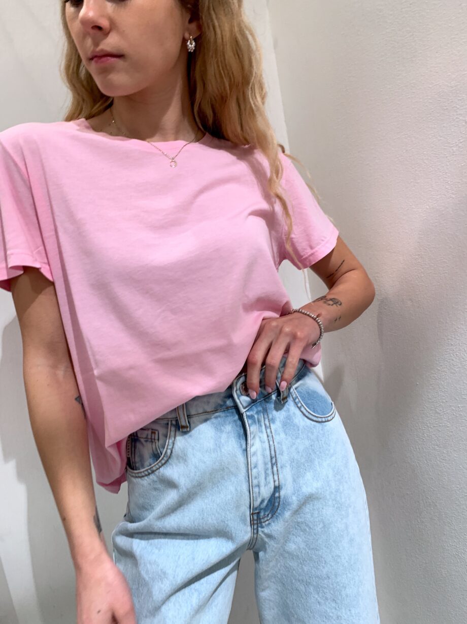 Shop Online T-shirt girocollo rosa Kontatto